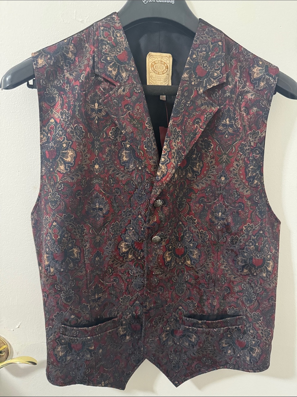 Wahmaker Men’s Vintage Vest
